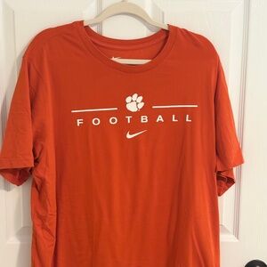 Clemson University Nike Football T-Shirt- XXL